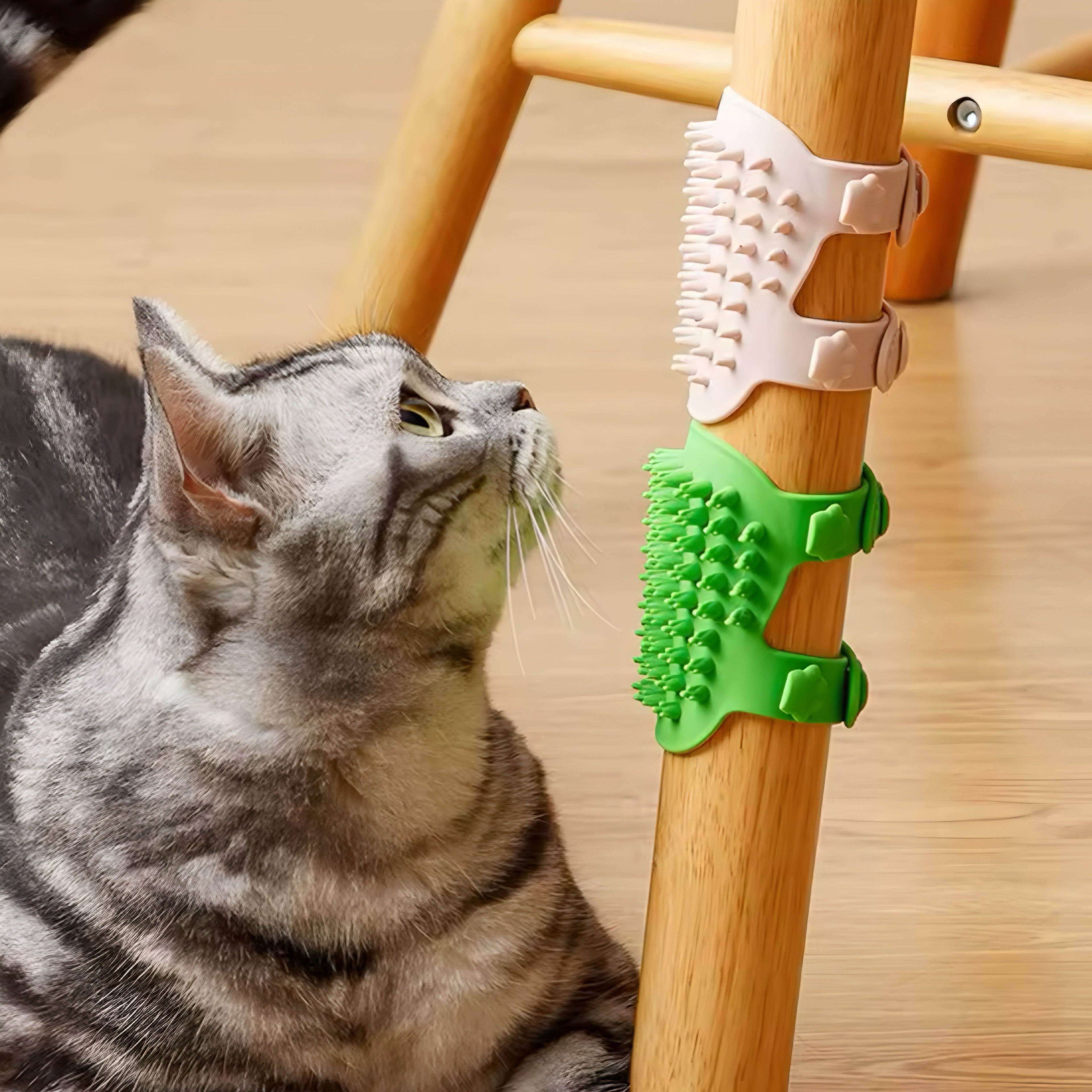 Spazzola in Silicone Massaggiante per Gatti