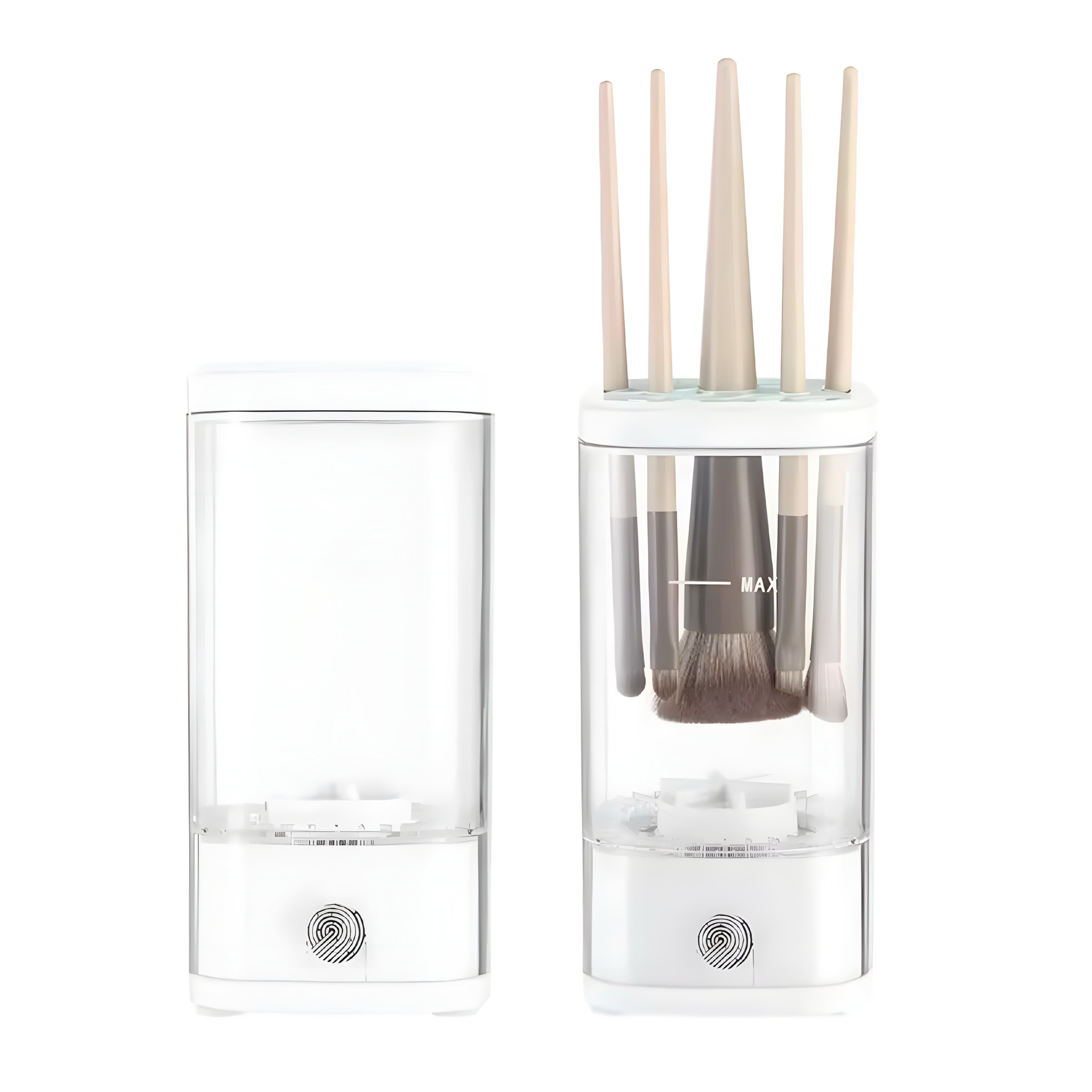 CleanBrush Pro – Pulitore Elettrico per Pennelli da Trucco USB