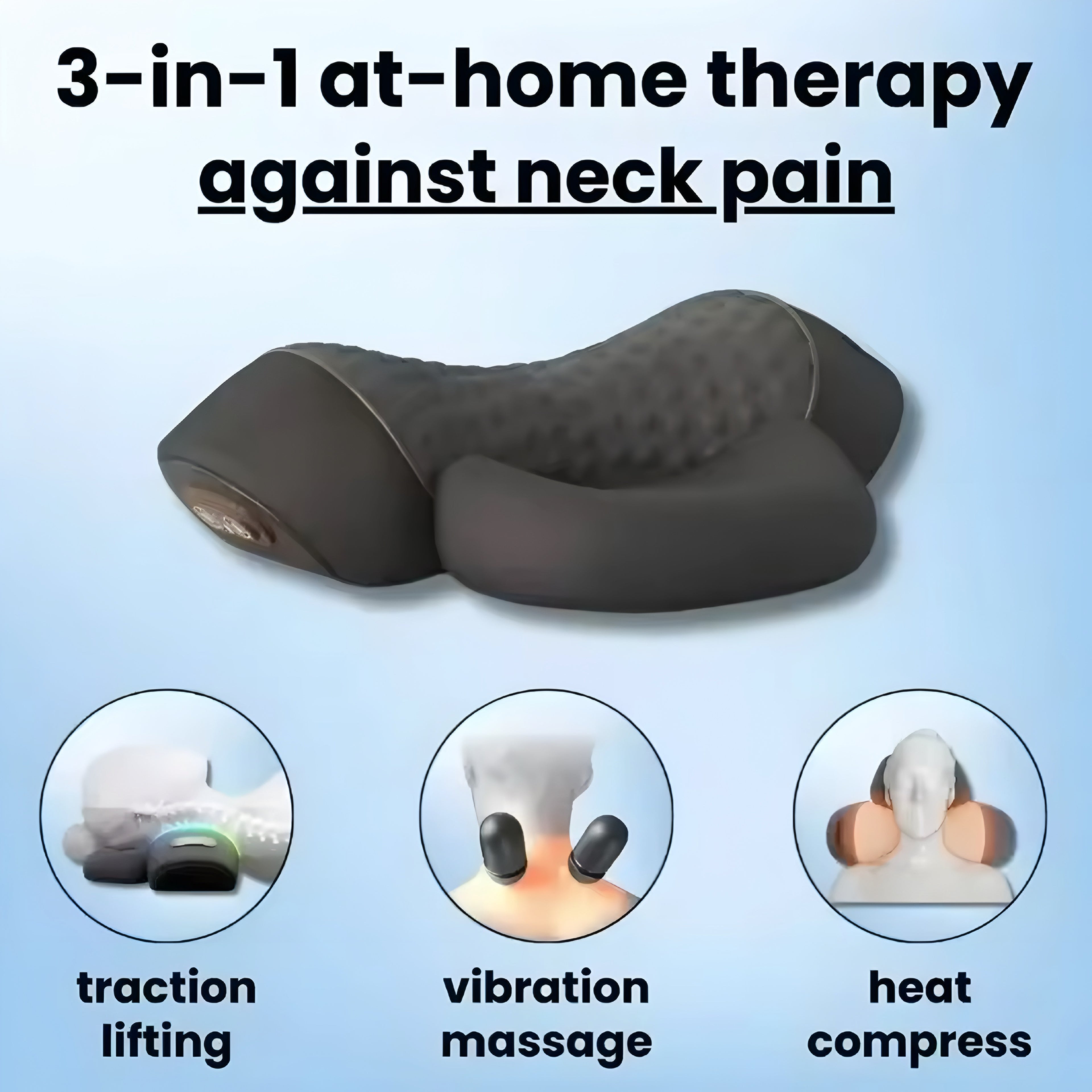 Relaxo™ - Cuscino Massaggiante 3-in-1